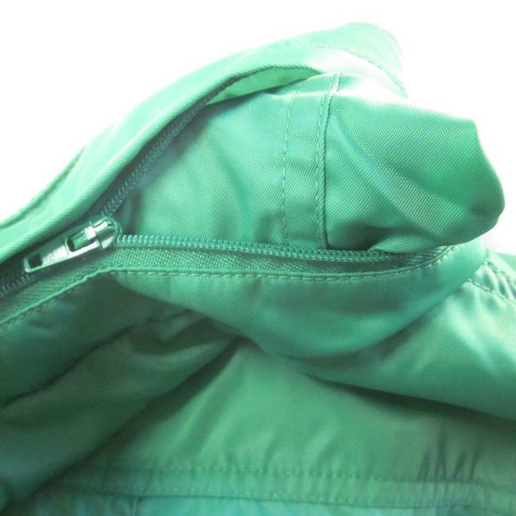 Ralph Lauren Womens Size M Marine Sailing Team Green Sleeveless Jacket w/  Hood - Picture 12 of 12